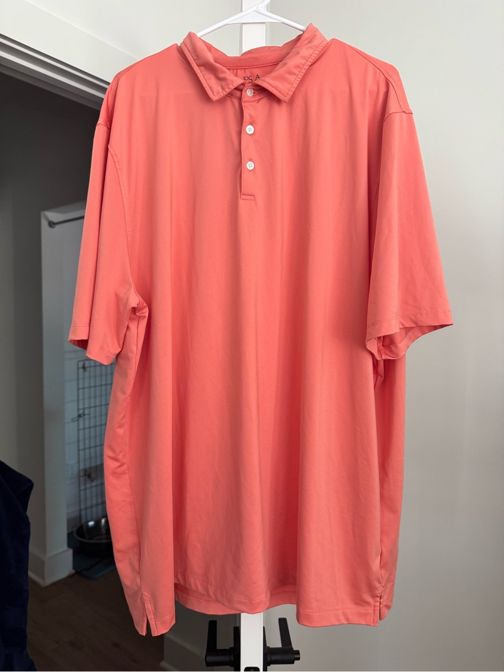 Jos. A. Bank Coral Short-Sleeve Polo